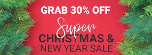 Xmas New year sales promo